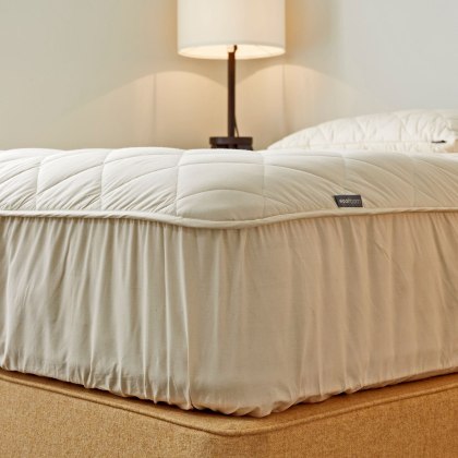Deluxe Washable Wool Mattress Protector by The Woolroom Deluxe Washable Wool Mattress Protector by The Woolroom