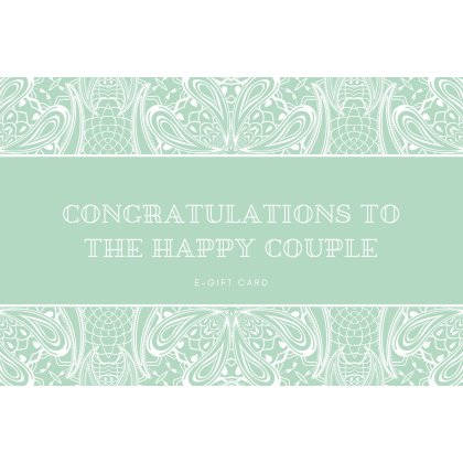 Wedding E-Gift Card Wedding E-Gift Card