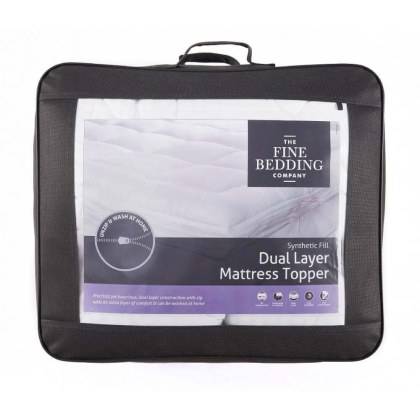 Dual Layer Mattress Topper by The Fine Bedding Company Dual Layer Mattress Topper by The Fine Bedding Company