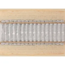 Hypnos Wool origins 8 Mattress cut through