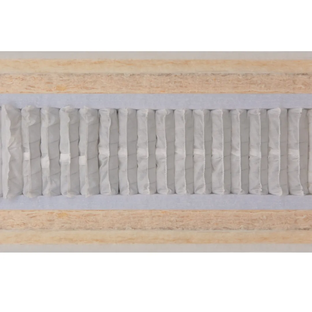 Hypnos Orthos support 8 mattress cut through