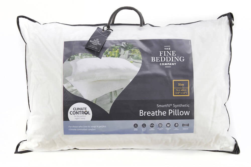 Breathe Pillow by The Fine Bedding Company | snuginteriors