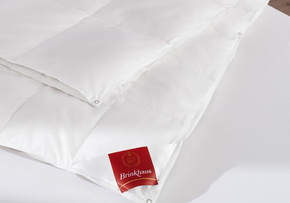 European White Goose Down All Seasons Duvet By Brinkhaus Tog