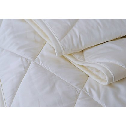 Wool Mattress Protector from Woolroom, Deluxe Washable - King (76x80 inch)