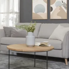 SITS LUCY 3seater sofa bed king 4 light grey lifestyle