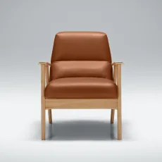 Sits Jack Armchair Aniline Cognac