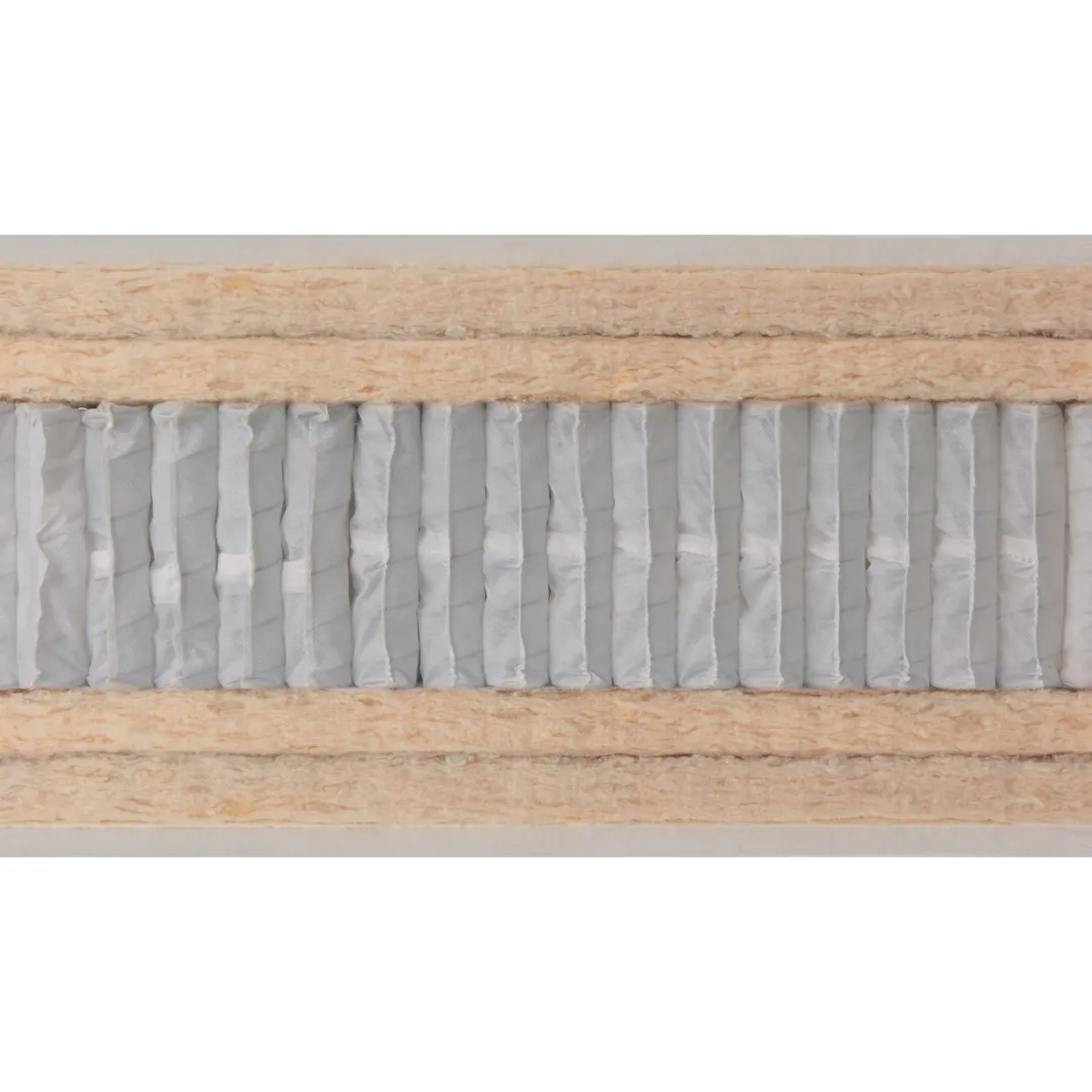 Hypnos orthos support 6 mattress cut-through