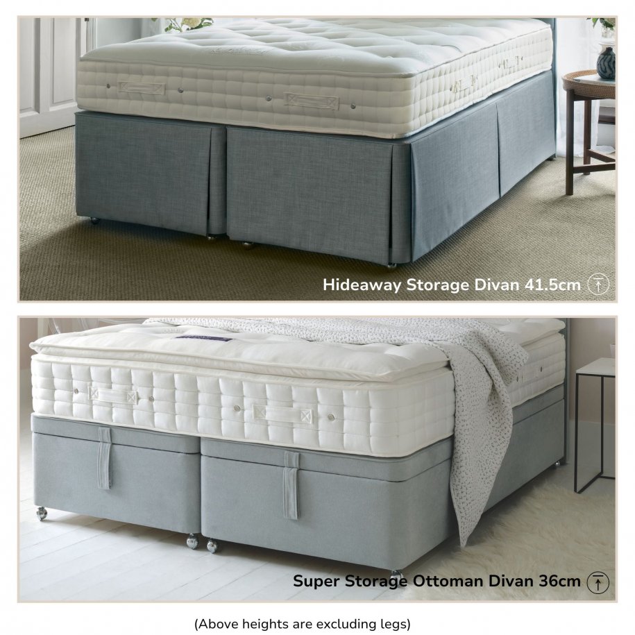 Hypnos Storage Divan Types