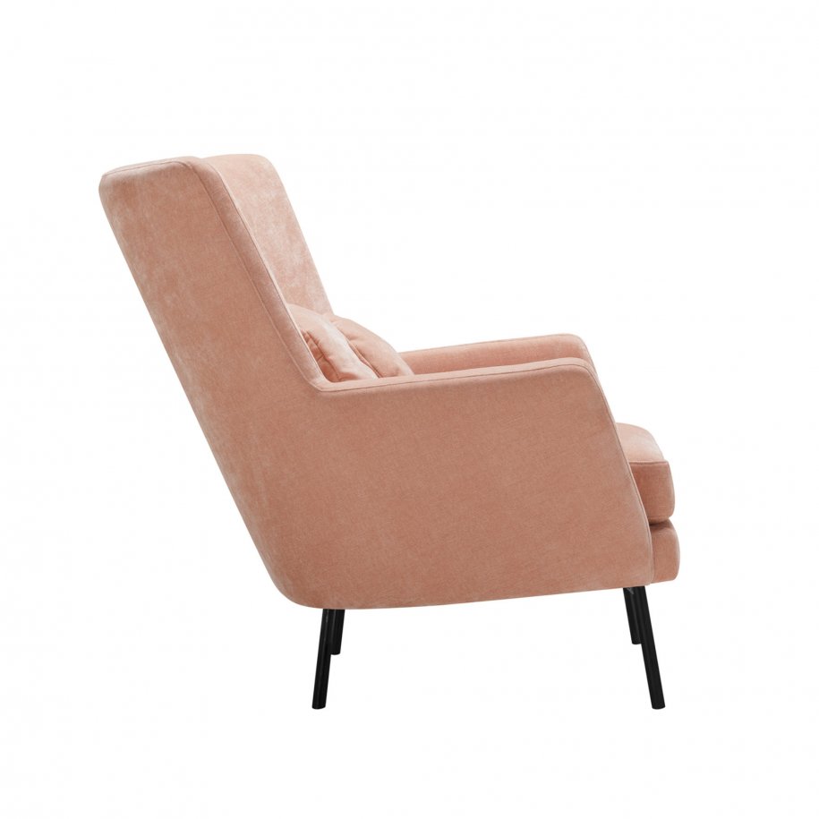 SITS Disa Armchair wildflower dusty pink side view