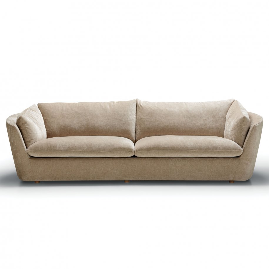 SITS Bonnie 3XL Sofa wildflower cold beige front facing