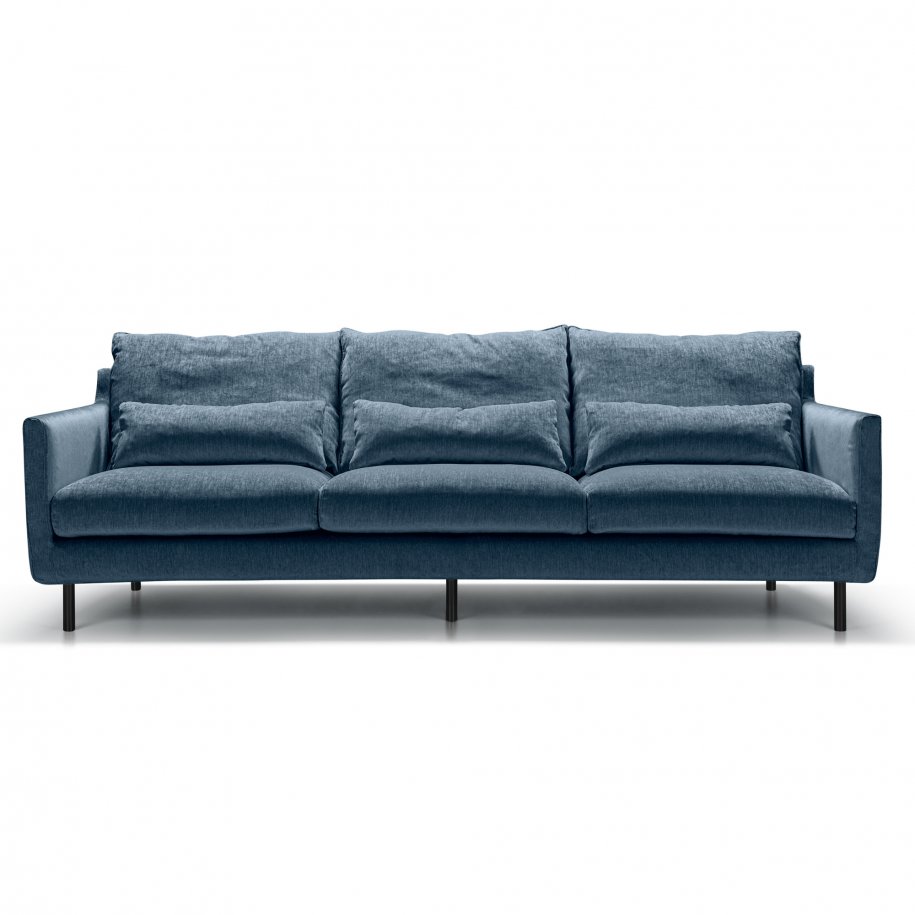 Sally 3 seater Elyot Dark Blue fasttrack