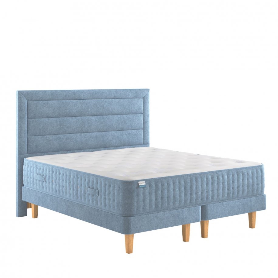 Dunlopillo Elite Supreme divan bed and mattress with base cut out