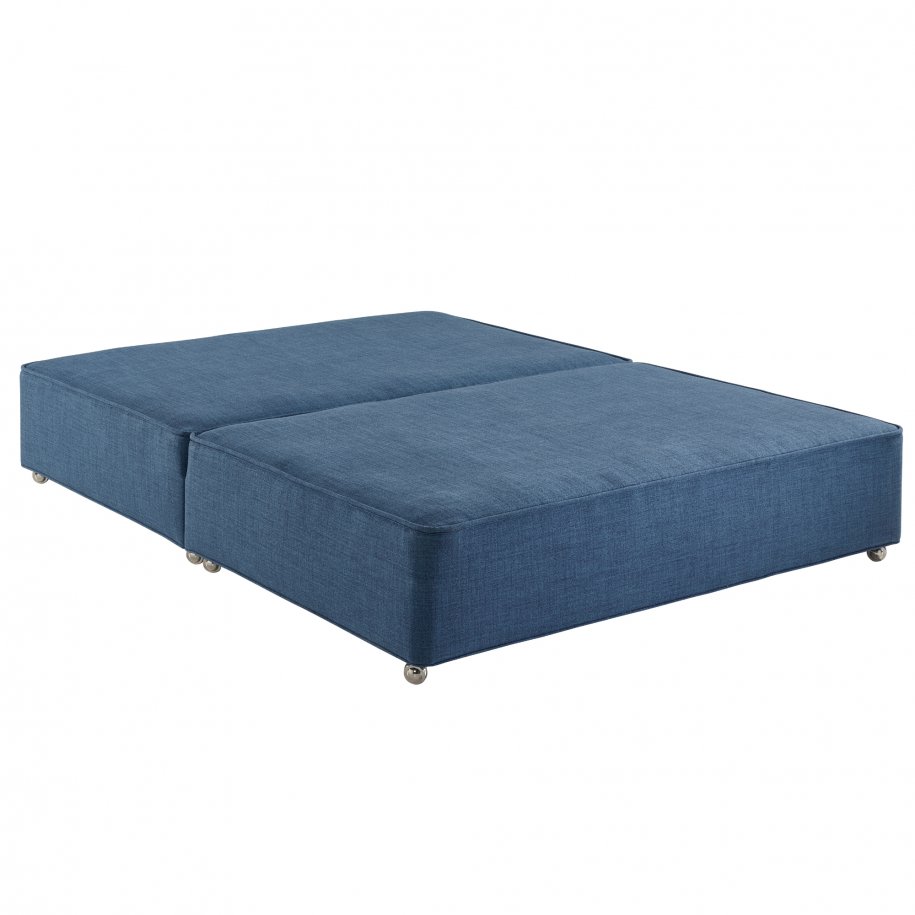 Dunlopillo padded top low height luxury divan base