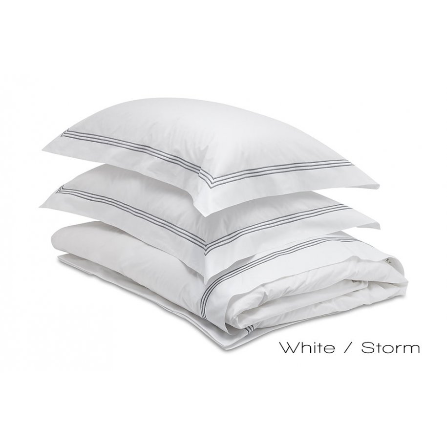 Brompton Oxford Pillow Case white storm