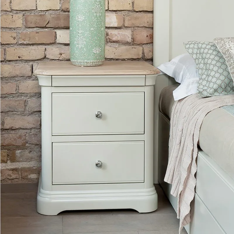 Lyon Large Bedside Chest - 2 Drawer