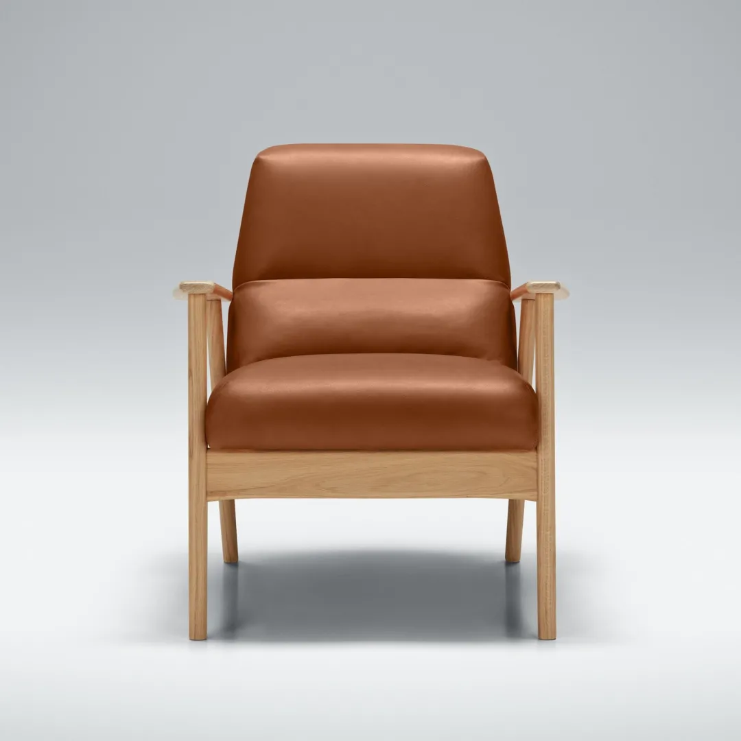 Sits Jack Armchair Aniline Cognac