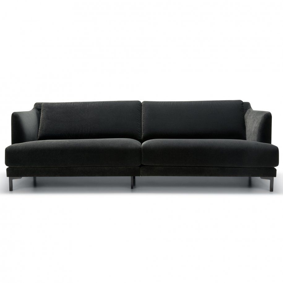 Vera 2 Seater Anthracite front facing
